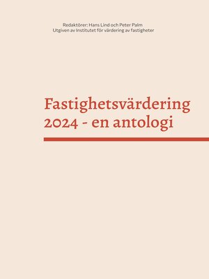 cover image of Fastighetsvärdering 2024